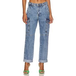 One Teaspoon Relaxed Blue Berlin Motion Denim Jeans Size 27